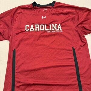 Under Armour South Carolina Gamecocks HeatGear T-Shirt Men’s‎ XL Red sports
